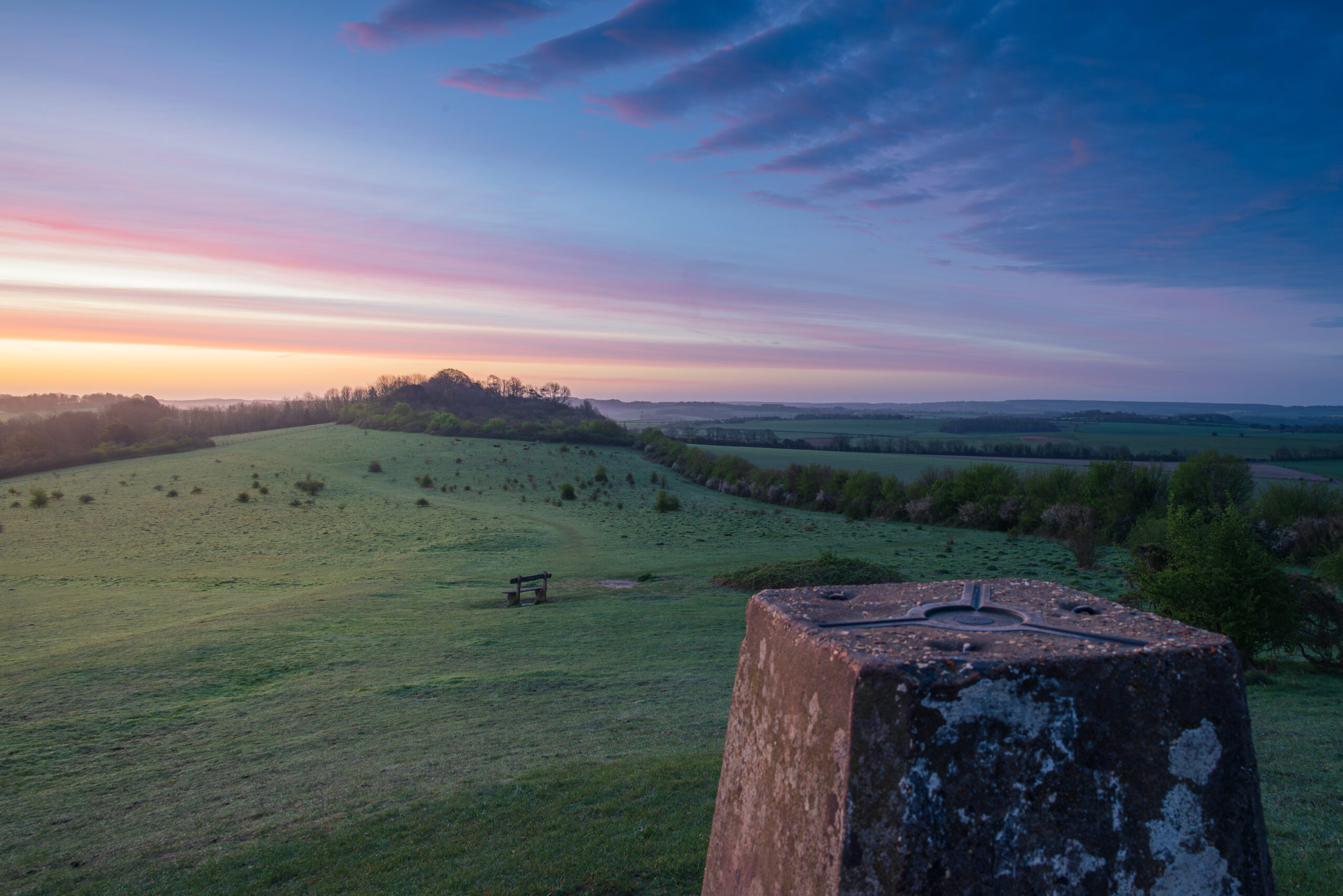 Danbury Hillfort Sunrise